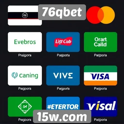 Explorando os métodos de pagamento no 76qbet
