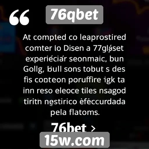 Feedback de usuários sobre 76qbet